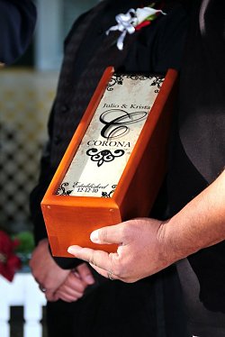 Caja Personalizada para la Ceremonia de Vino